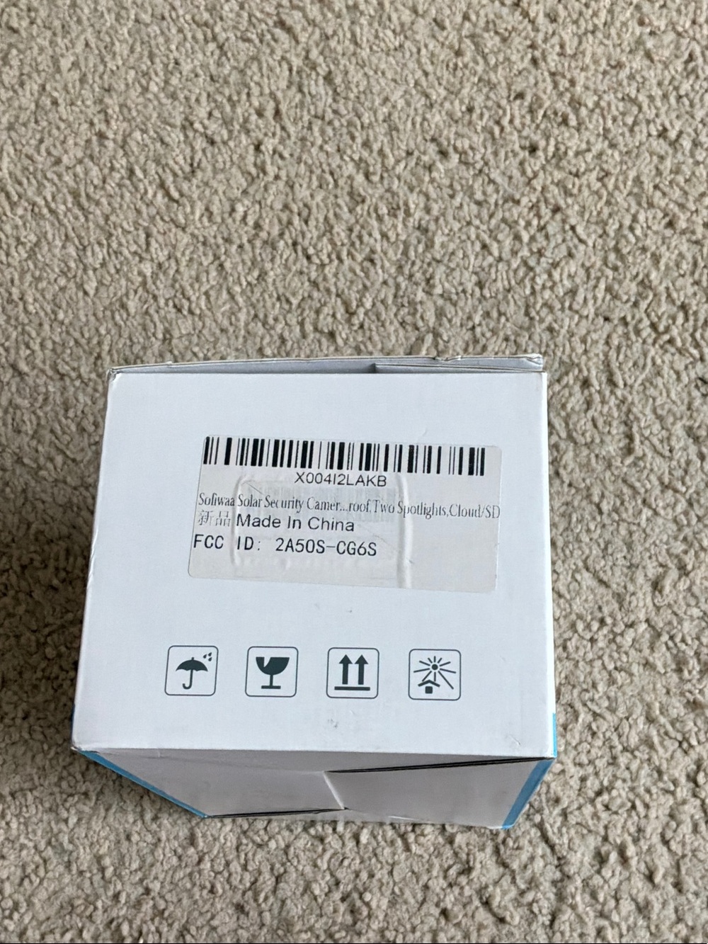 Outdoor WiFi Solar Battery Camera - White/Black - Picture 5 of 5